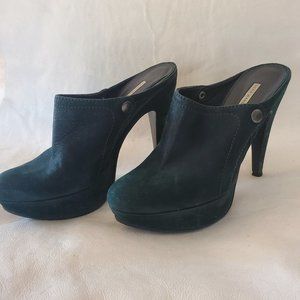 Vera Wang Lavender High Heel Clogs, 7-8